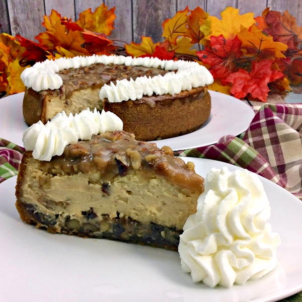 Pecan Pie Cheesecake Pecan Pie Cheesecake