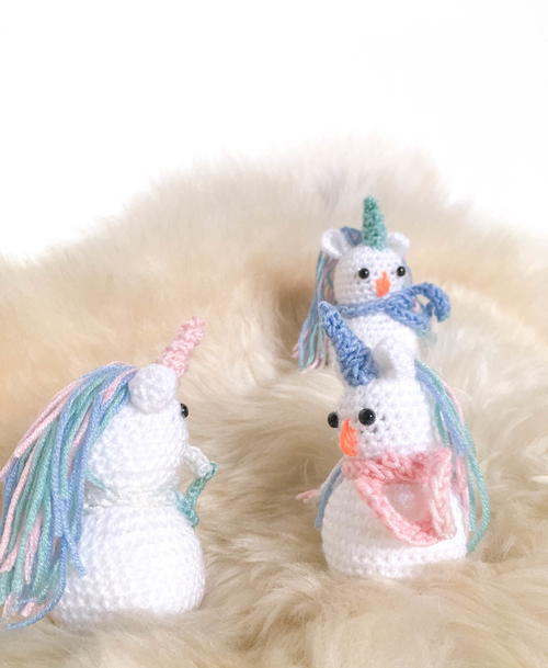 Snowicorn Amigurumi Snowicorn Amigurumi