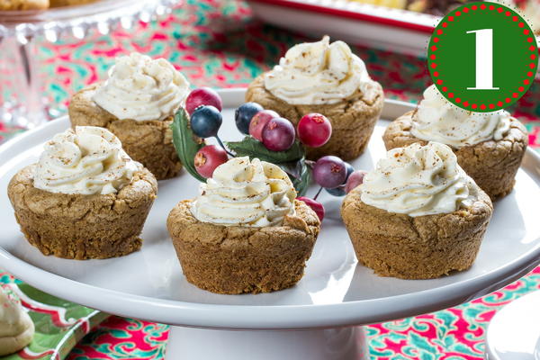 Mrs. Claus' Holiday Cookie Cups Mrs Claus Holiday Cookie Cups