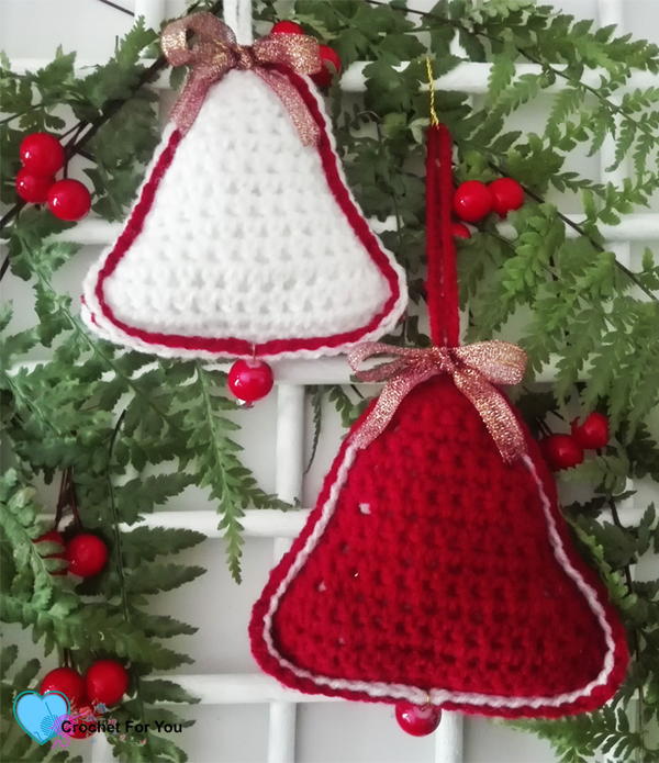 Christmas Crochet Bells Christmas Crochet Bells