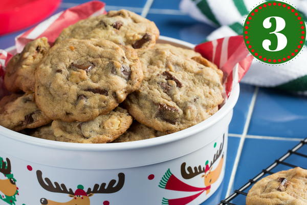 Chunky Hazelnut Toffee Cookies Chocolate Hazelnut Toffee Cookies