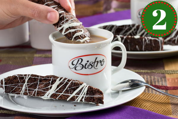 Triple Chocolate Biscotti Triple Chocolate Biscotti