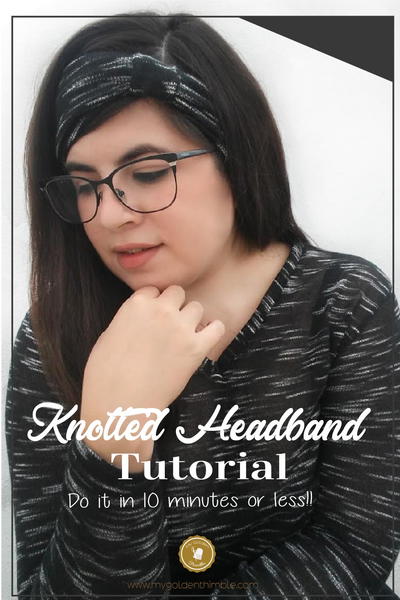 Quick and Easy Knotted Headband_1