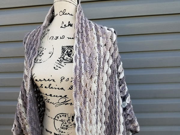 Snowy Sky Shawl Snowy Sky Shawl