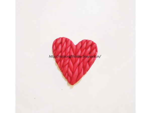 DIY Valentine Clay Heart DIY Valentine Clay Heart