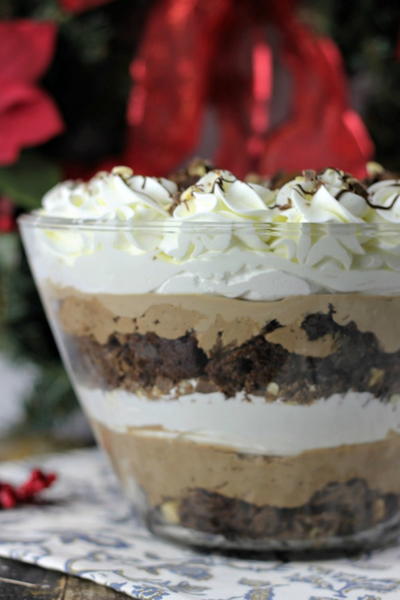 Milk Chocolate Hazelnut Brownie Mousse Trifle Milk Chocolate Hazelnut Brownie Mousse Trifle