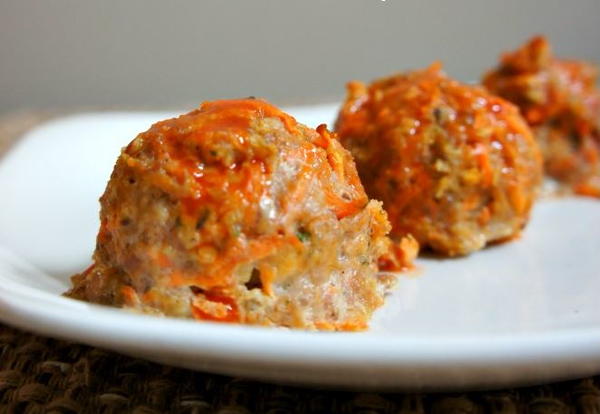 Buffalo Ranch Turkey Meatballs