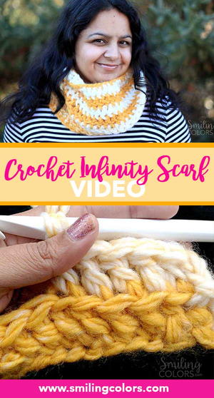 Easy Double Crochet Scarf