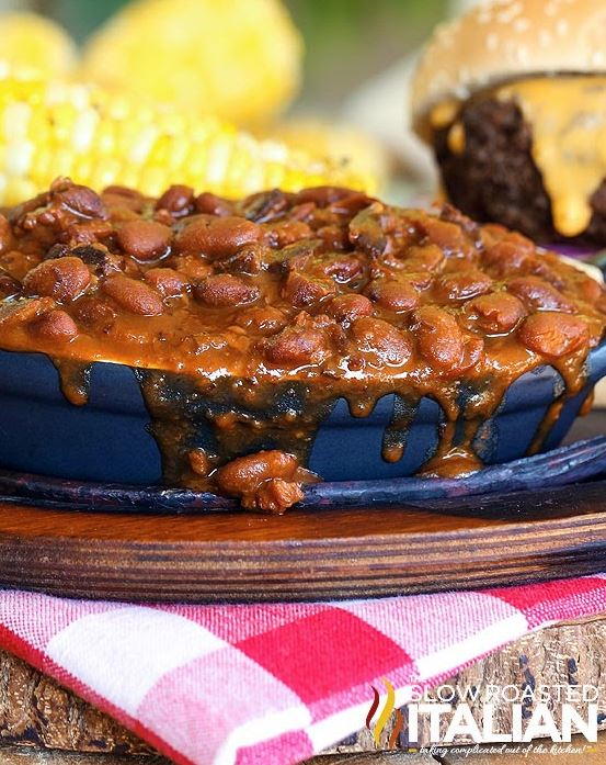 Slow Cooker Smokehouse Bacon Beans Slow Cooker Smokehouse Bacon Beans