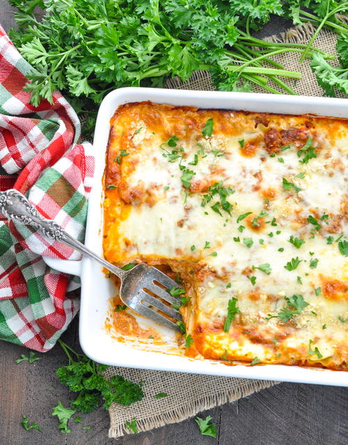 Chi-Chis Christmas Eve Lasagna Chi-Chi's Christmas Eve Lasagna