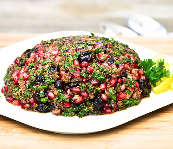 Crunchy Pomegranate Quinoa Salad Crunchy Pomegranate Quinoa Salad