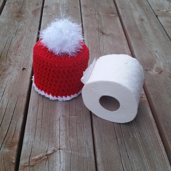 Christmas Toilet Paper Cozy Christmas Toilet Paper Cozy