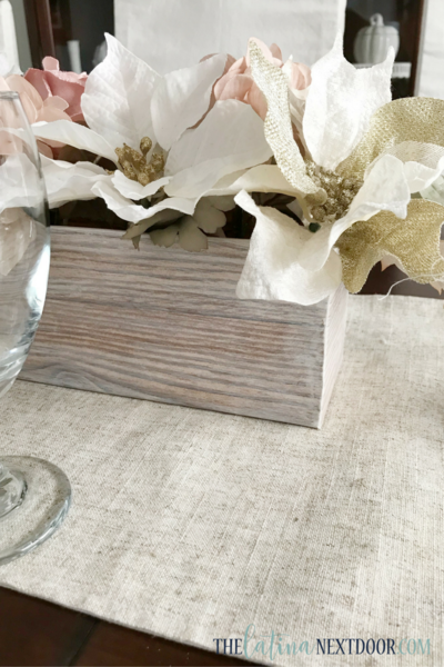 Rustic Christmas Table Setting Rustic Christmas Table Setting