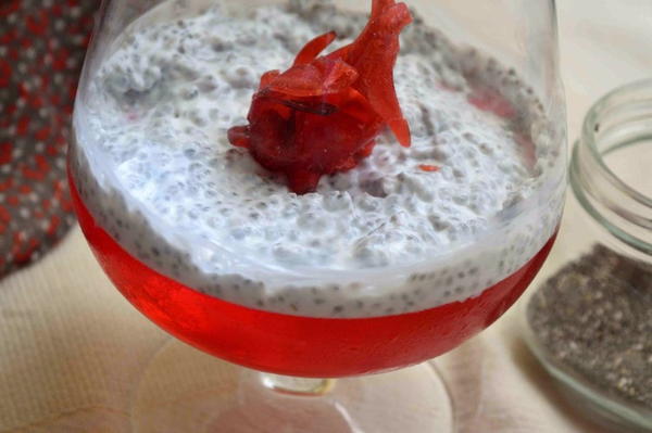 Jelly Chia Pudding Jelly Chia Pudding