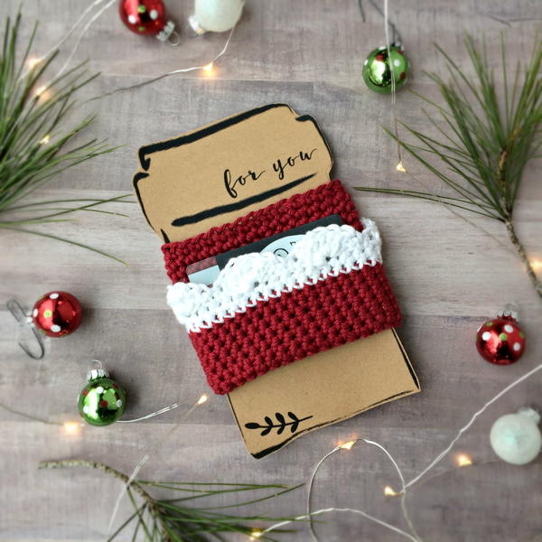 Gift Card Cup Cozy Gift Card Cup Cozy