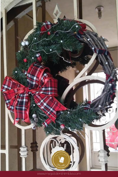 Rustic Christmas Wreath Rustic Christmas Wreath
