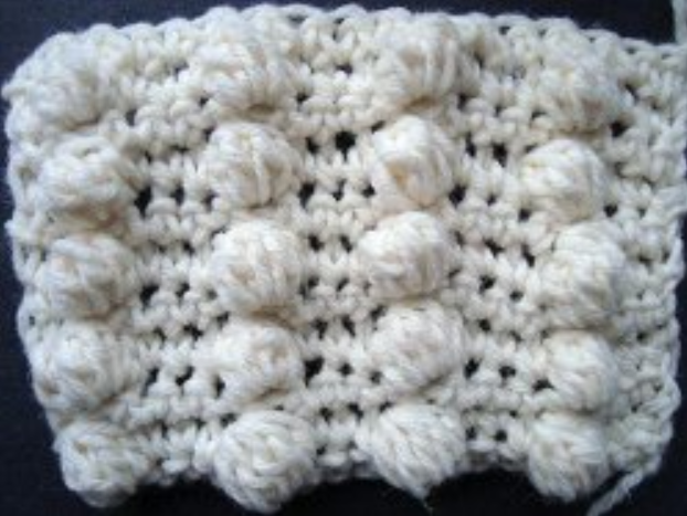 Crochet Bobble Stitch Tutorial