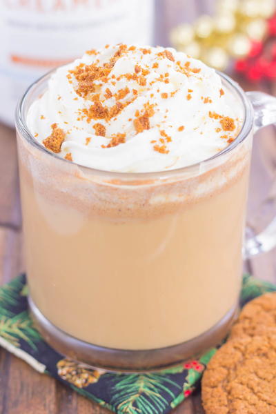 Spiced Gingerbread Latte Spiced Gingerbread Latte
