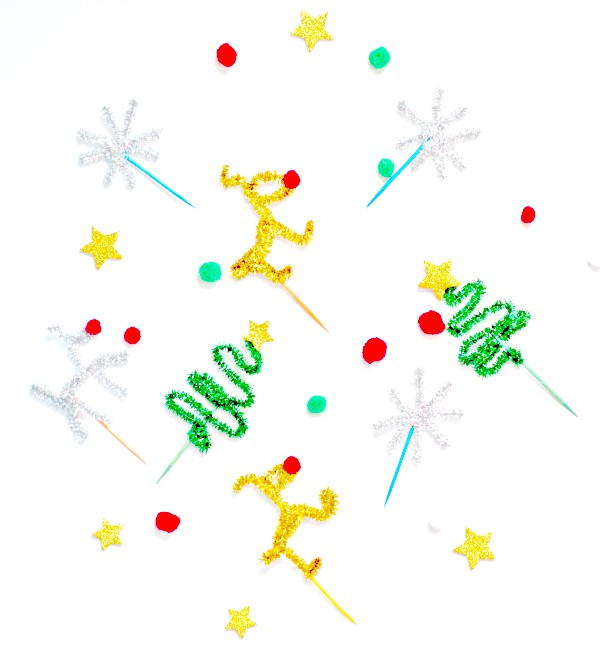 Christmas Party Food Toppers Christmas Party Food Toppers