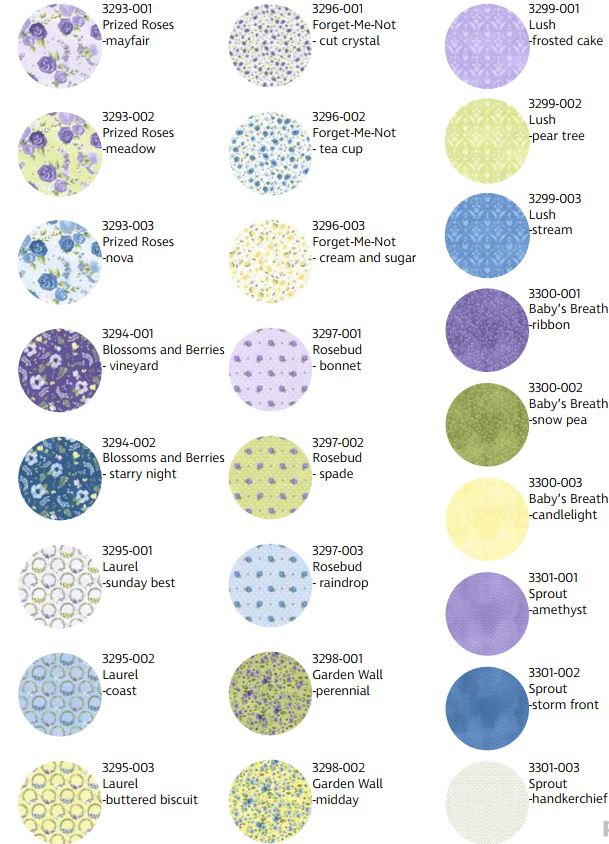 June's Cottage Fabric Collection
