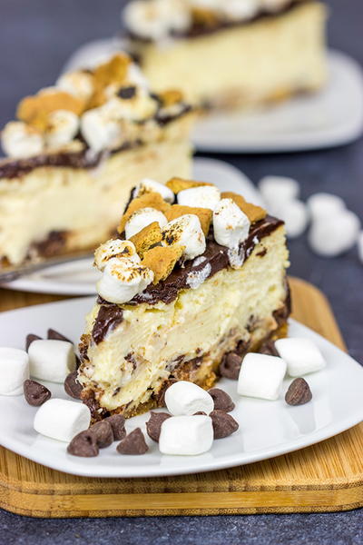 Smores Cheesecake S’mores Cheesecake