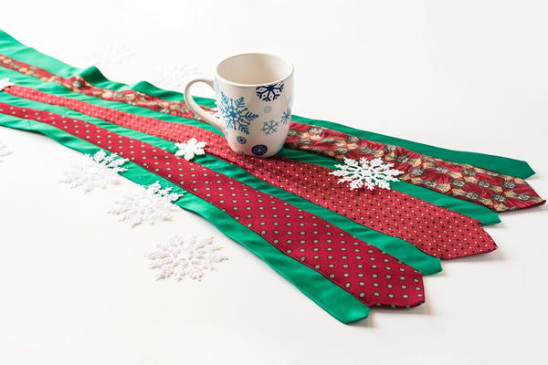 Necktie Table Runner Necktie Table Runner
