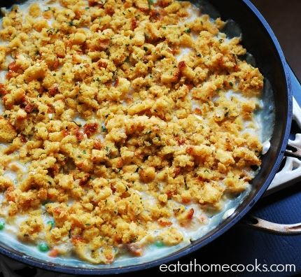 15 Minute Skillet Chicken and Dressing Casserole 15 Minute Skillet Chicken and Dressing Casserole