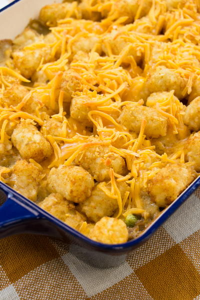 Crazy Good Tater Tot Casserole