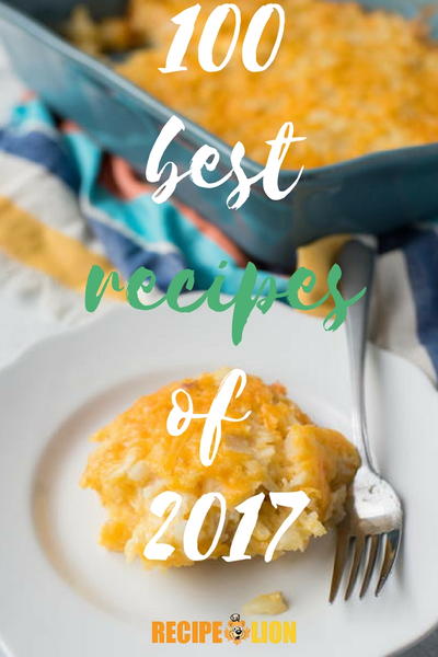 RecipeLions 2017 Best Recipes of the Year Round-Up