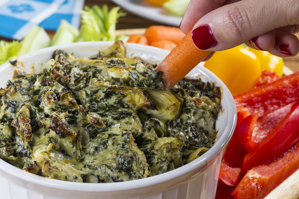 Baked Spinach Artichoke Spread