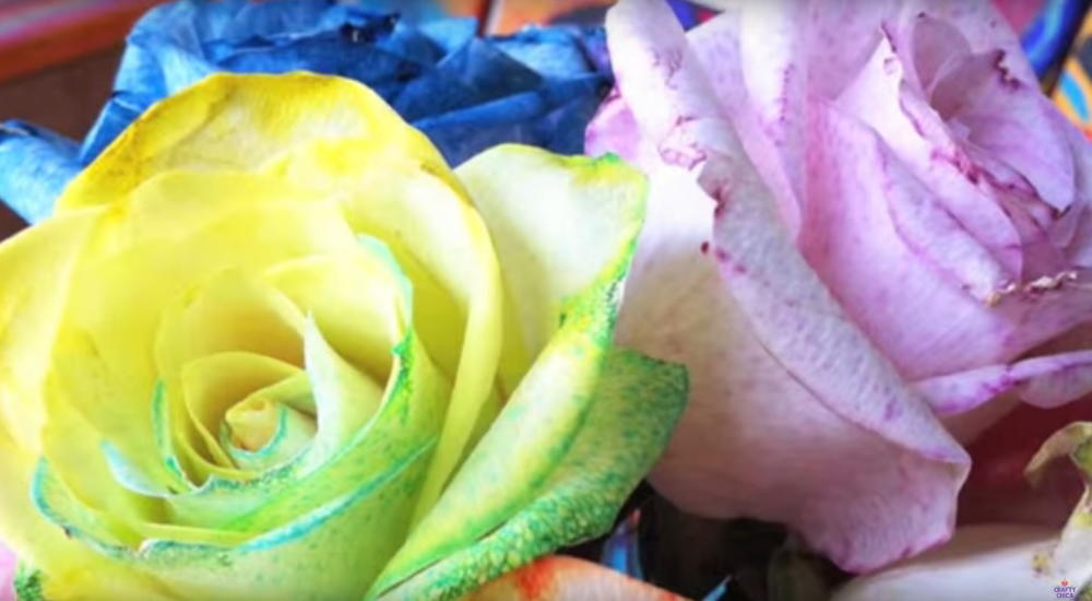 Tie Dye Roses Favecrafts Com