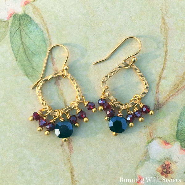 DIY Beaded Chandelier Earrings DIY Beaded Chandelier Earrings