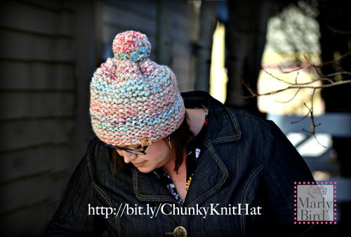 Absolute Beginner Chunky Knit Hat Absolute Beginner Chunky Knit Hat