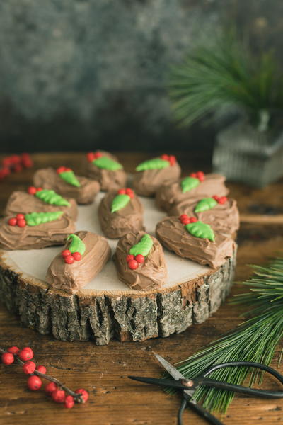 Easy Yule Log Cookies Easy Yule Log Cookies