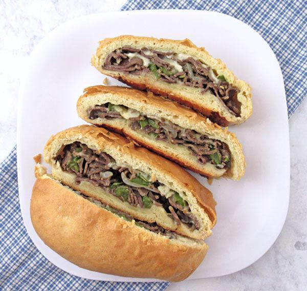 Cheese Steak Calzone Cheese Steak Calzone