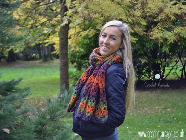 Autumn Crochet Scarf Pattern Autumn Crochet Scarf Pattern
