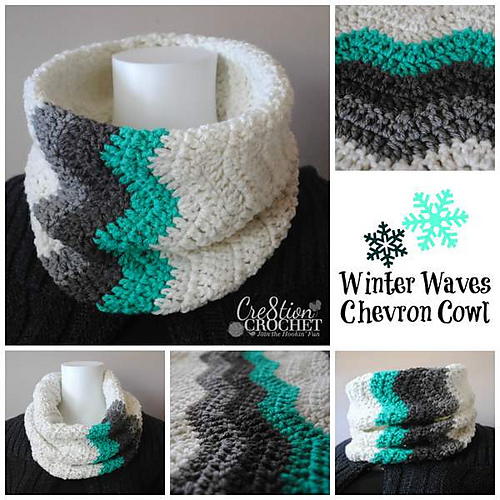 Winter Waves Chevron Semi Slouch Winter Waves Chevron Semi Slouch