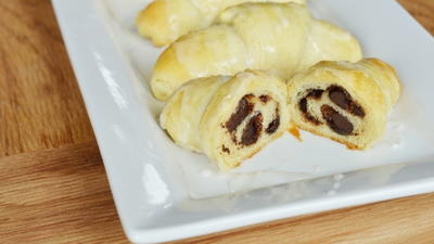 Chocolate Cookie Roll Ups