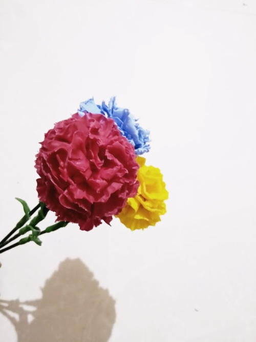 Clay Carnation Flowers Clay Carnation Flowers