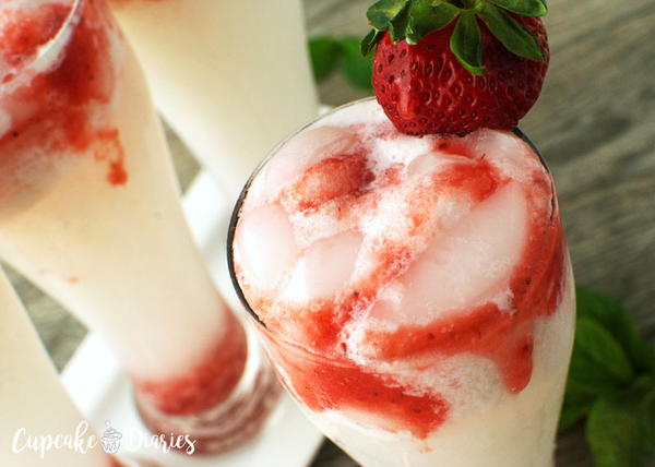 Strawberry Ice Cream Soda