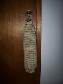 Knitted Plastic Bag Dispenser