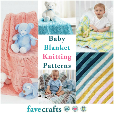 19 Free Baby Blanket Knitting Patterns