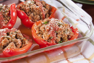 Turkey Stuffed Peppers