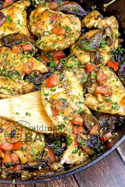 Skillet Garlic Parsley Chicken Skillet Garlic Parsley Chicken