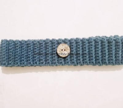 Ribbed Stitch Crochet Headband