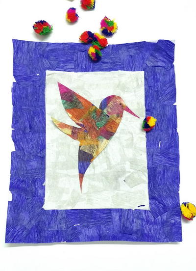 Free as a Bird Crepe Paper Decoration