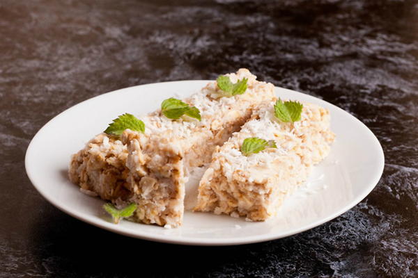 No-Bake Coconut Bars No-Bake Coconut Bars