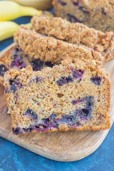 Cinnamon Streusel Blueberry Banana Bread Cinnamon Streusel Blueberry Banana Bread