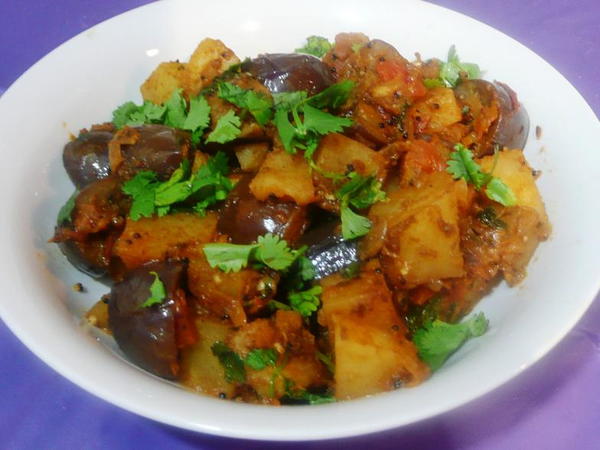 Punjabi Aloo Baingan Punjabi Aloo Baingan