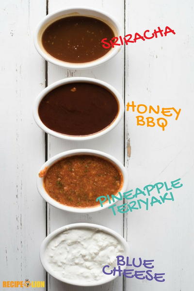 How to Make 4 Chicken Wing Dipping Sauces
